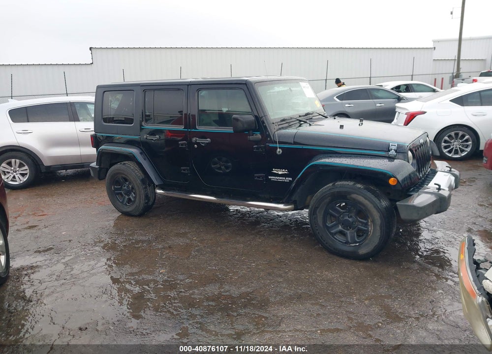 2010 JEEP WRANGLER UNLIMITED SAHARA VIN: 1J4BA5H13AL147570