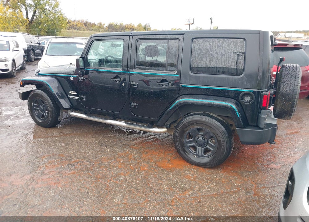 2010 JEEP WRANGLER UNLIMITED SAHARA VIN: 1J4BA5H13AL147570