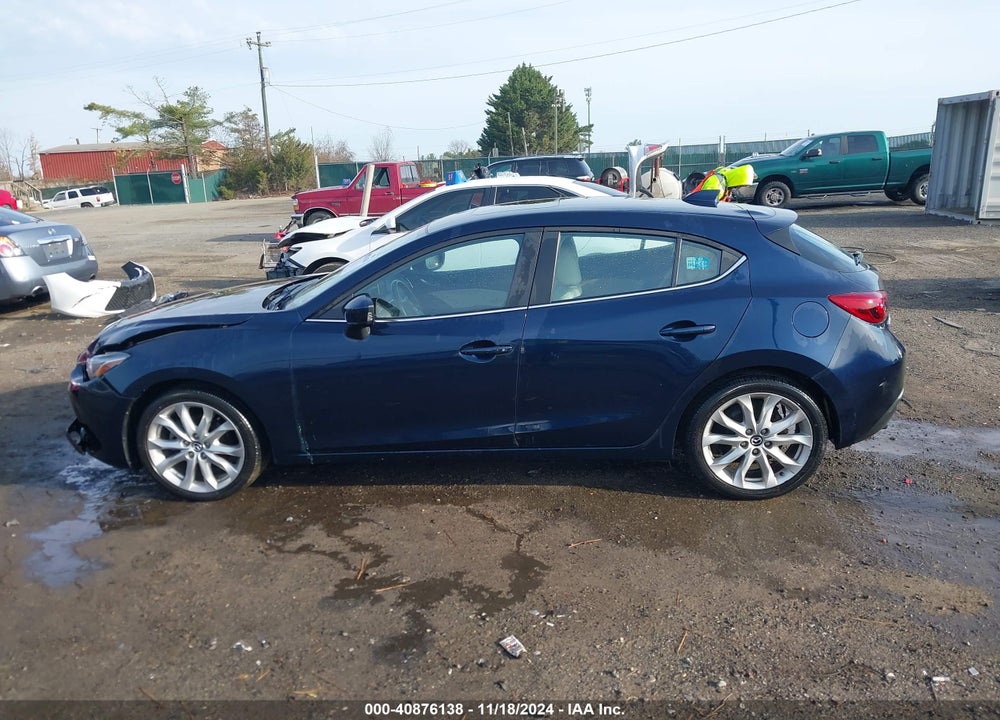 2014 MAZDA 3 S GRAND TOURING VIN: JM1BM1M36E1217707