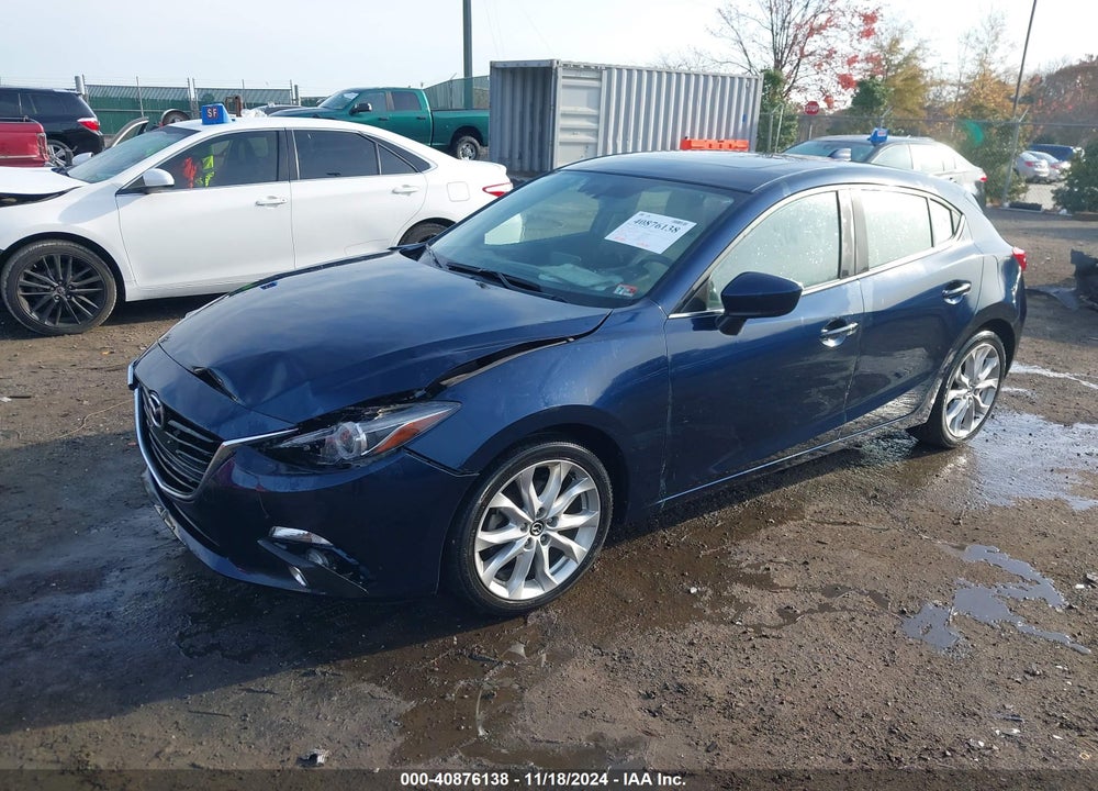 2014 MAZDA 3 S GRAND TOURING VIN: JM1BM1M36E1217707