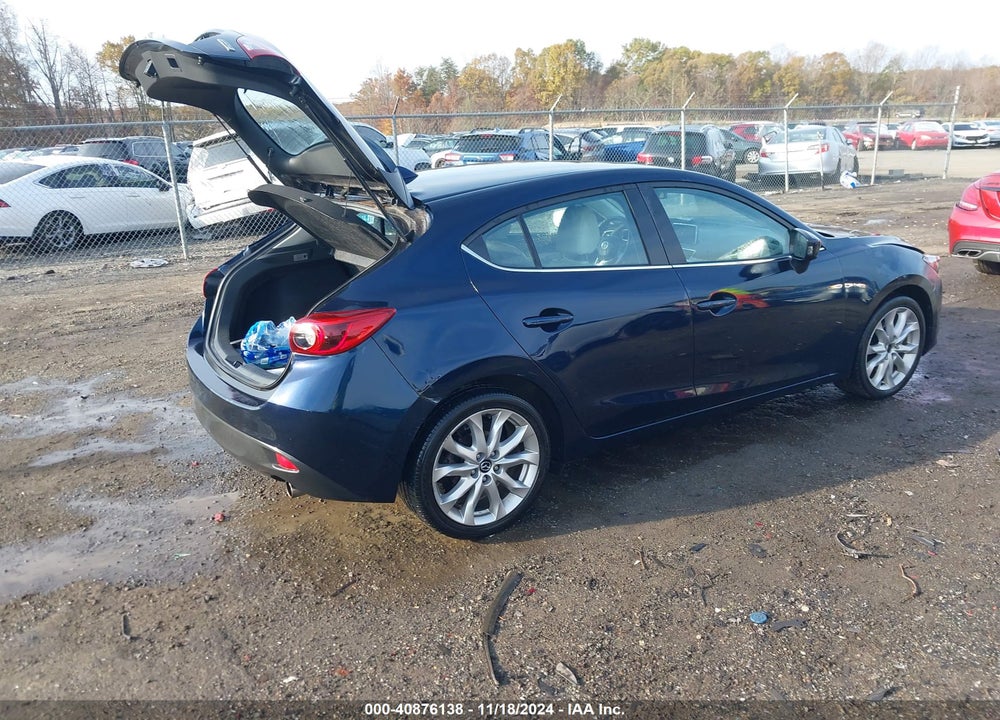 2014 MAZDA 3 S GRAND TOURING VIN: JM1BM1M36E1217707