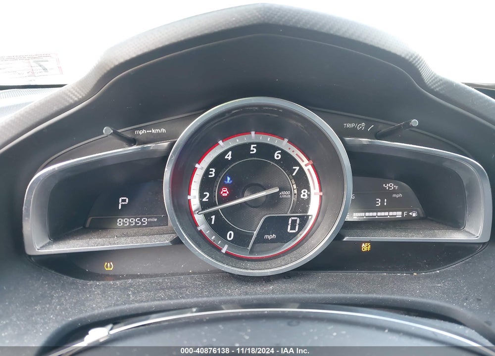 2014 MAZDA 3 S GRAND TOURING VIN: JM1BM1M36E1217707