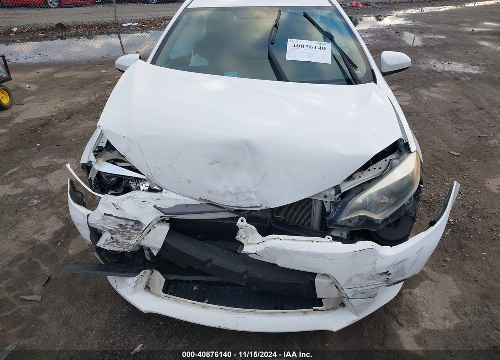 2016 TOYOTA COROLLA LE PREMIUM VIN: 2T1BURHE5GC734649