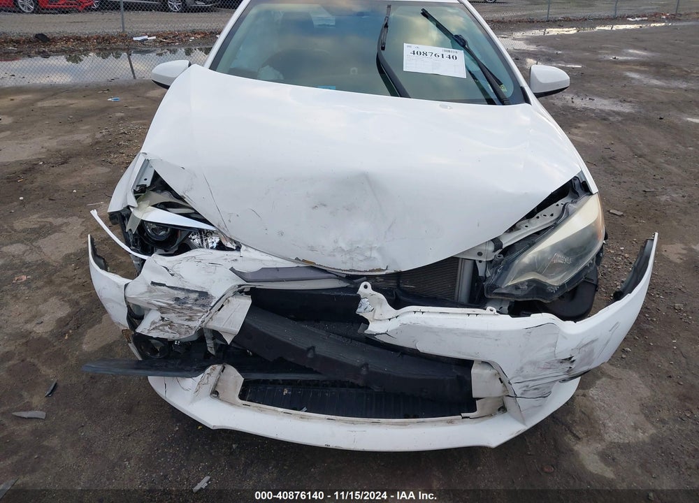 2016 TOYOTA COROLLA LE PREMIUM VIN: 2T1BURHE5GC734649