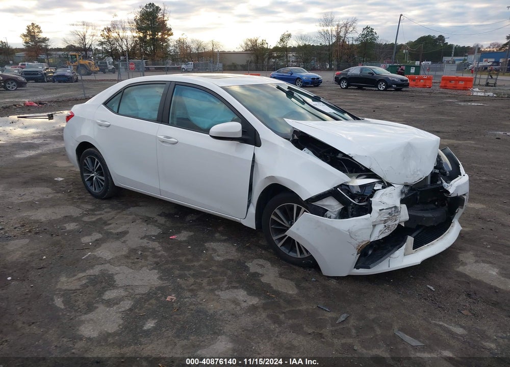 2016 TOYOTA COROLLA LE PREMIUM VIN: 2T1BURHE5GC734649