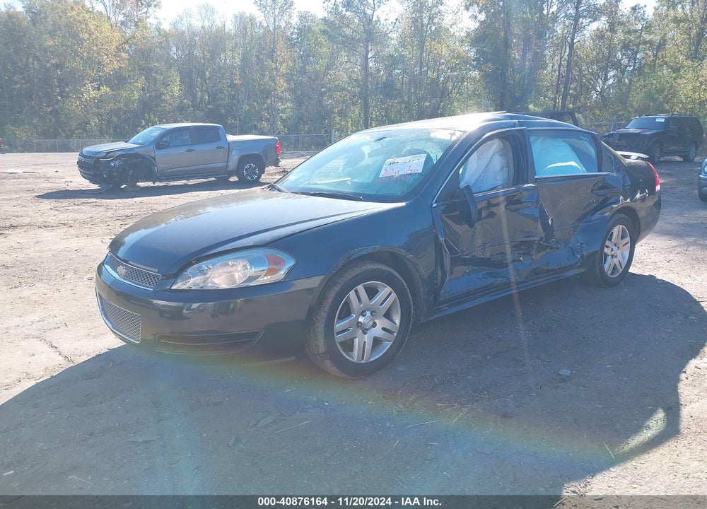 2013 CHEVROLET IMPALA LT VIN: 2G1WG5E38D1232516