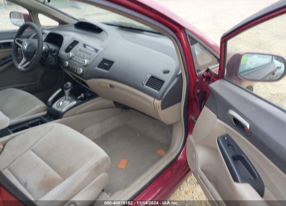 2009 HONDA CIVIC LX VIN: 2HGFA16599H364752