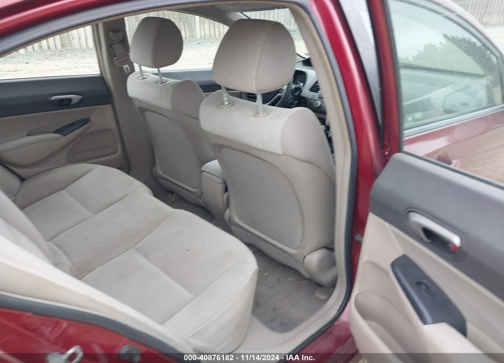 2009 HONDA CIVIC LX VIN: 2HGFA16599H364752