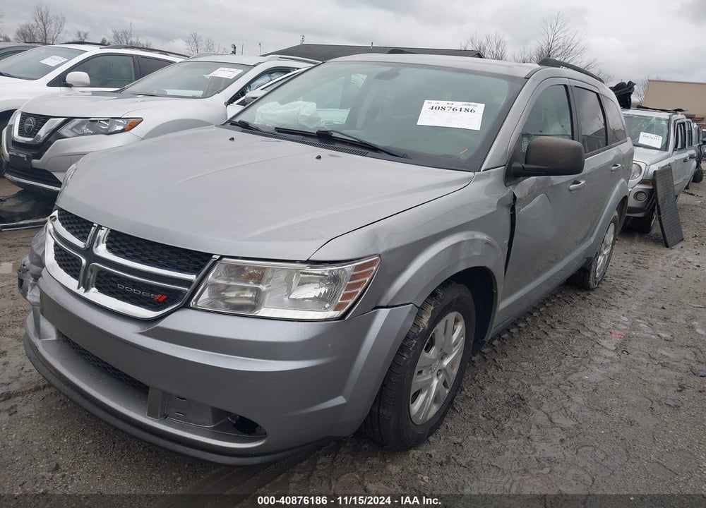 2020 DODGE JOURNEY SE VALUE VIN: 3C4PDCAB7LT226208