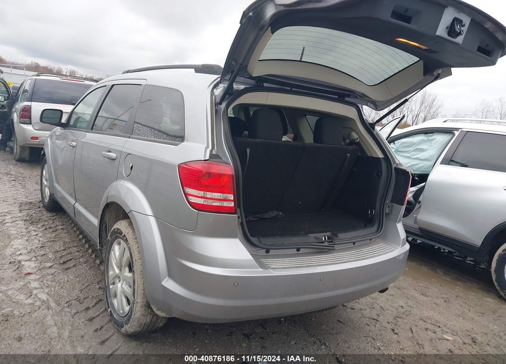 2020 DODGE JOURNEY SE VALUE VIN: 3C4PDCAB7LT226208