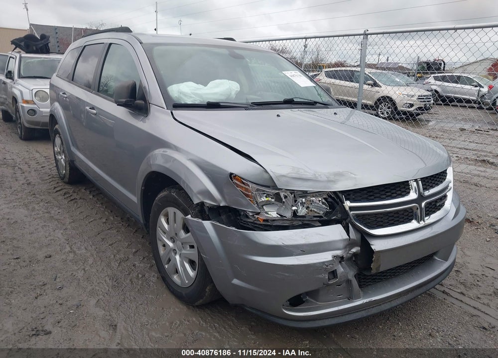 2020 DODGE JOURNEY SE VALUE VIN: 3C4PDCAB7LT226208