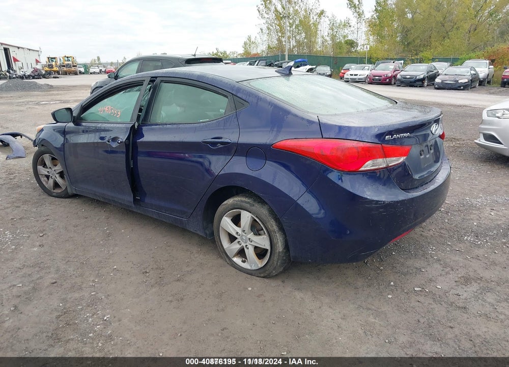 2013 HYUNDAI ELANTRA GLS VIN: 5NPDH4AE1DH214631