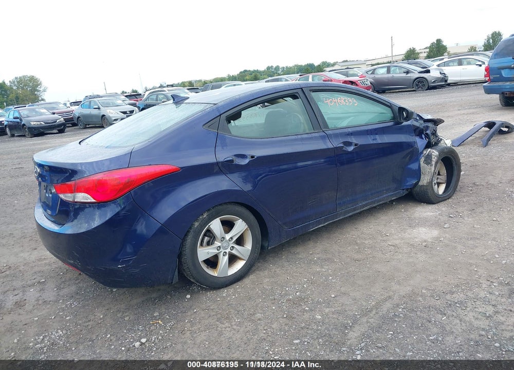 2013 HYUNDAI ELANTRA GLS VIN: 5NPDH4AE1DH214631