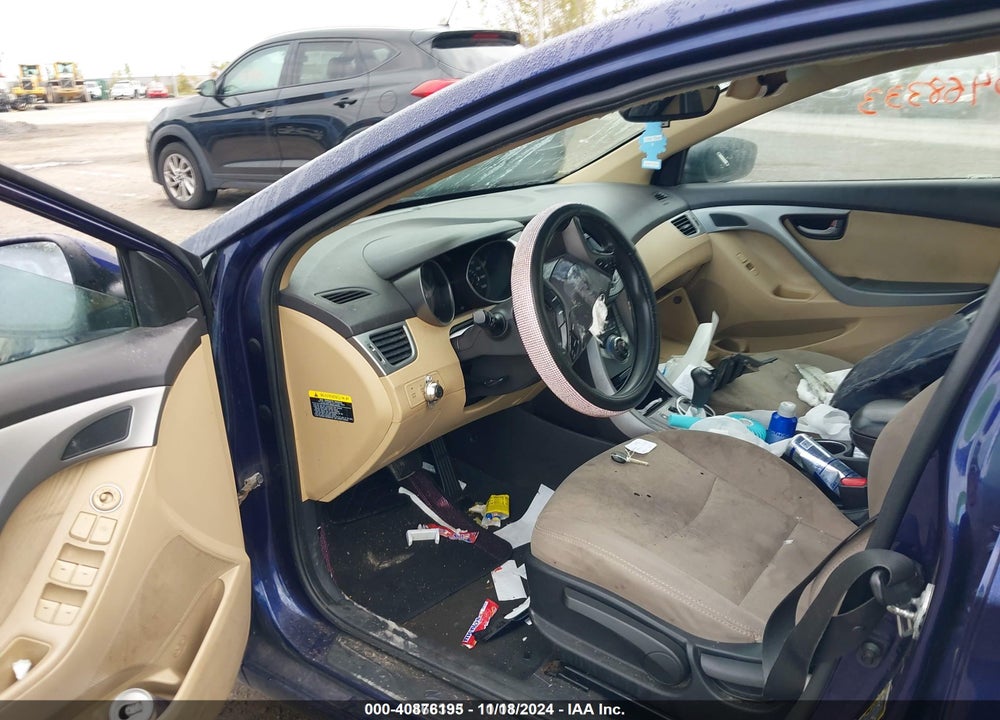 2013 HYUNDAI ELANTRA GLS VIN: 5NPDH4AE1DH214631