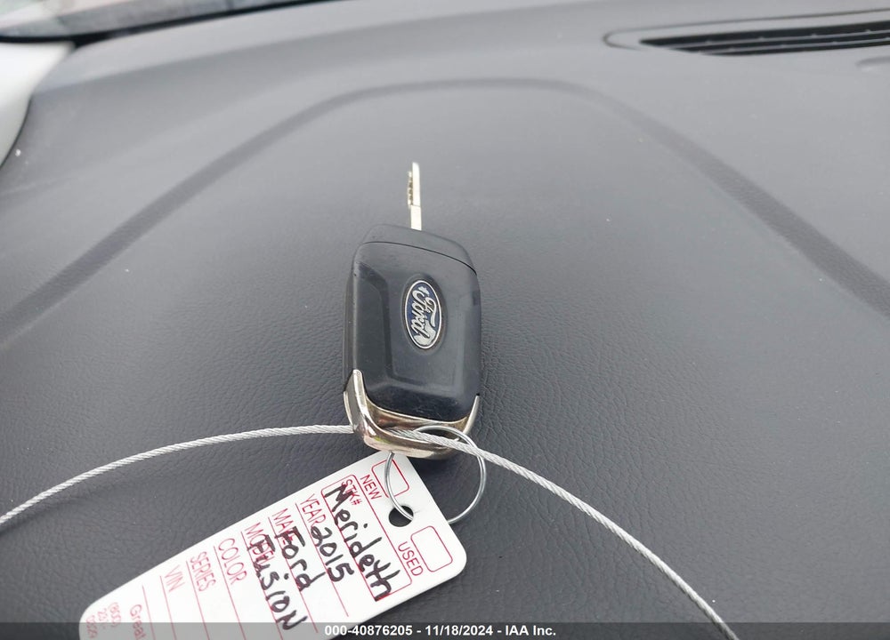 2015 FORD FUSION S VIN: 3FA6P0G79FR204366