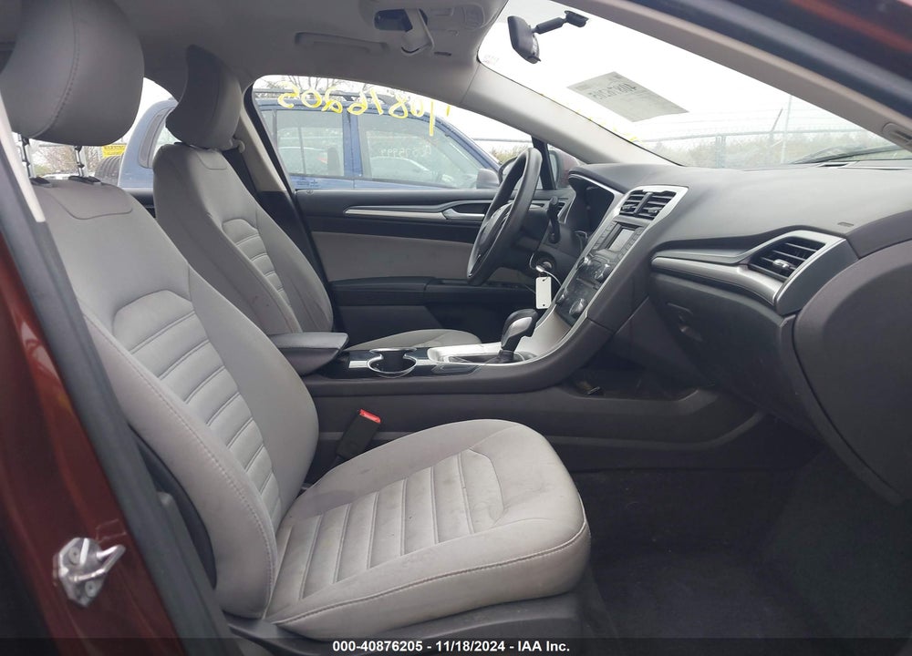 2015 FORD FUSION S VIN: 3FA6P0G79FR204366