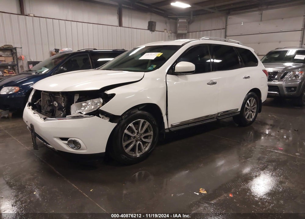 2013 NISSAN PATHFINDER SL VIN: 5N1AR2MM4DC639954