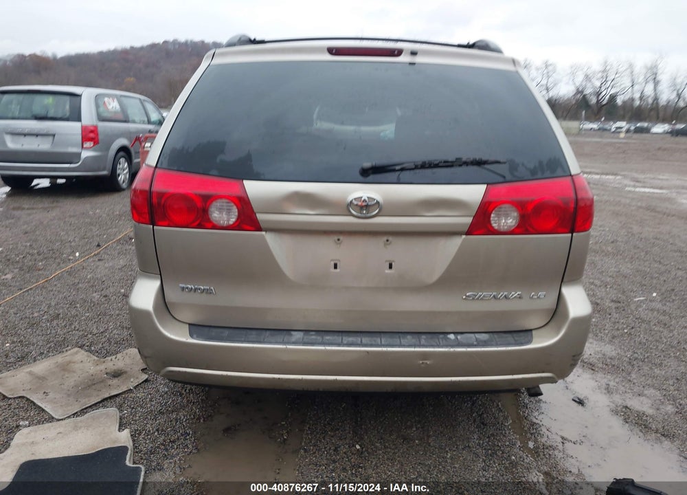2007 TOYOTA SIENNA LE VIN: 5TDZK23C87S002721