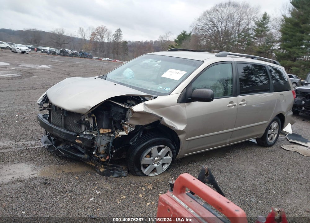 2007 TOYOTA SIENNA LE VIN: 5TDZK23C87S002721