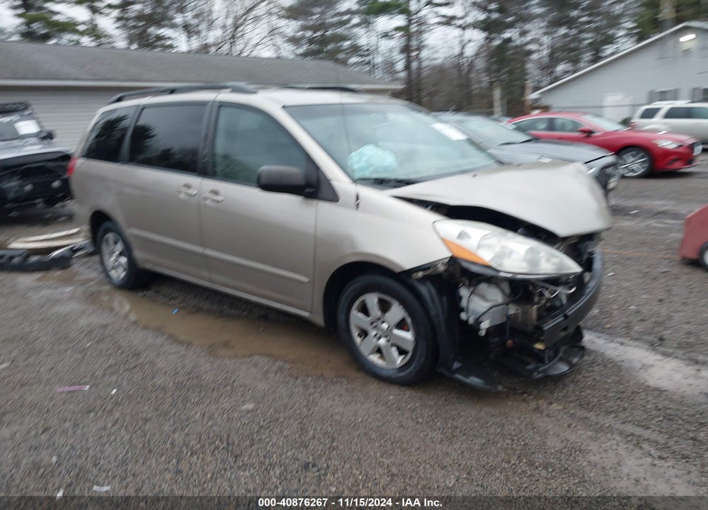 2007 TOYOTA SIENNA LE VIN: 5TDZK23C87S002721