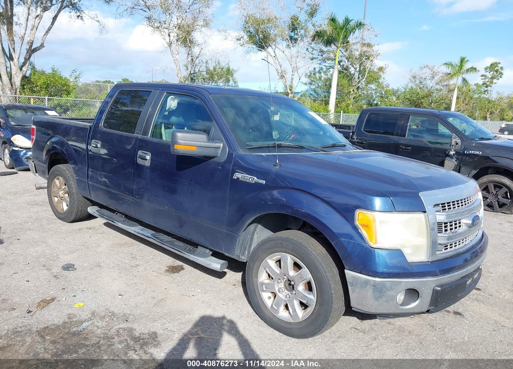 2013 FORD F-150 XLT VIN: 1FTFW1CF8DFD45634
