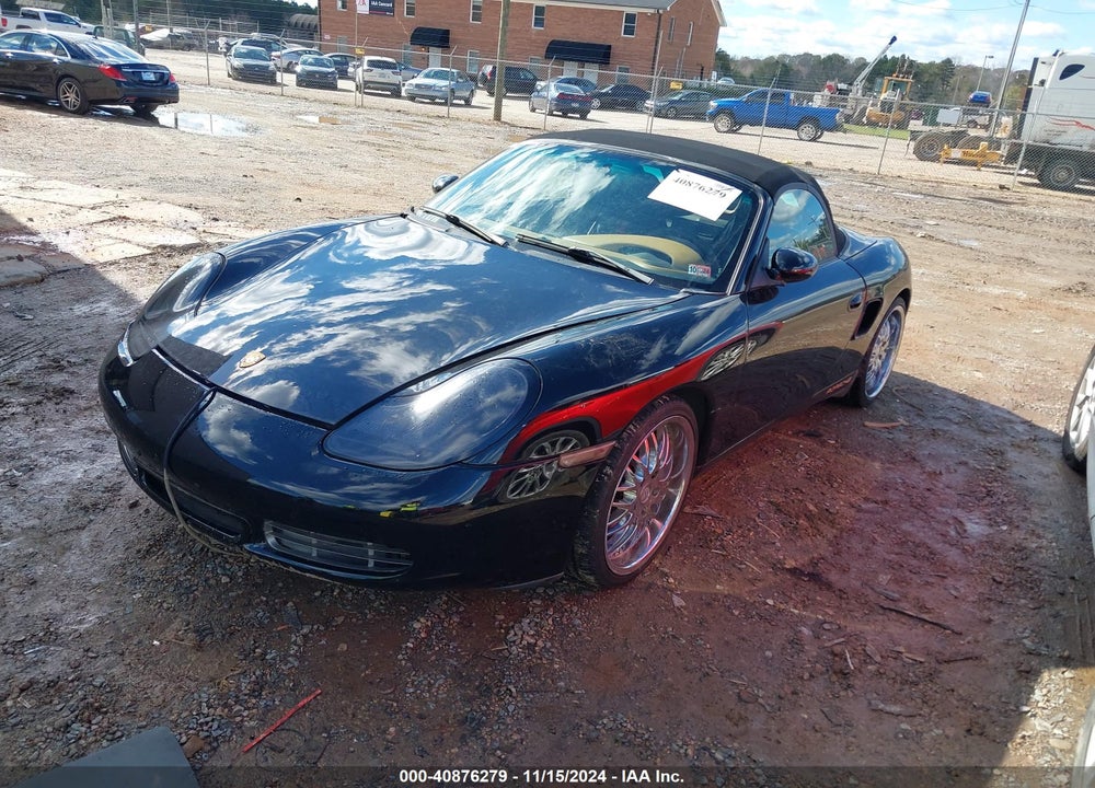2002 PORSCHE BOXSTER S VIN: WP0CB29832U660959