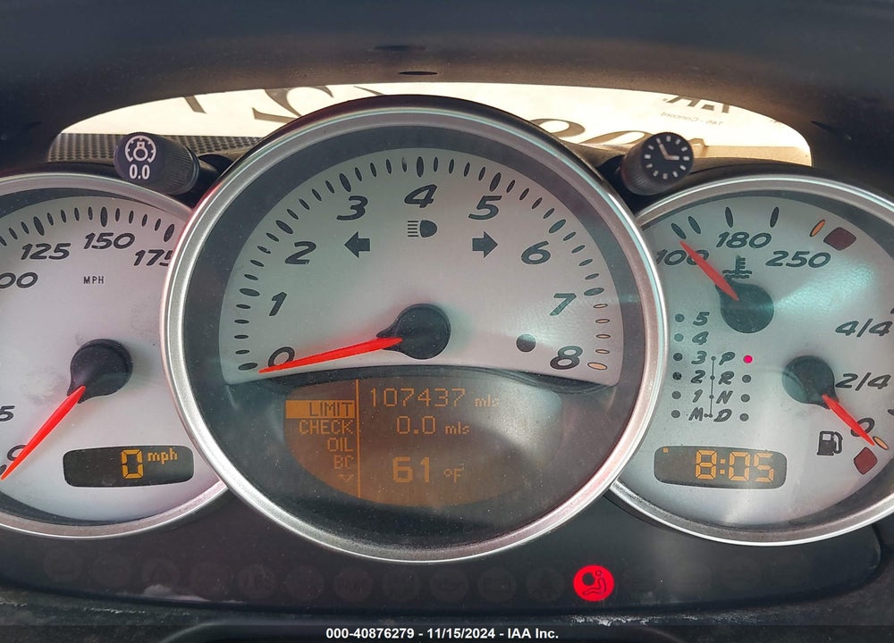 2002 PORSCHE BOXSTER S VIN: WP0CB29832U660959