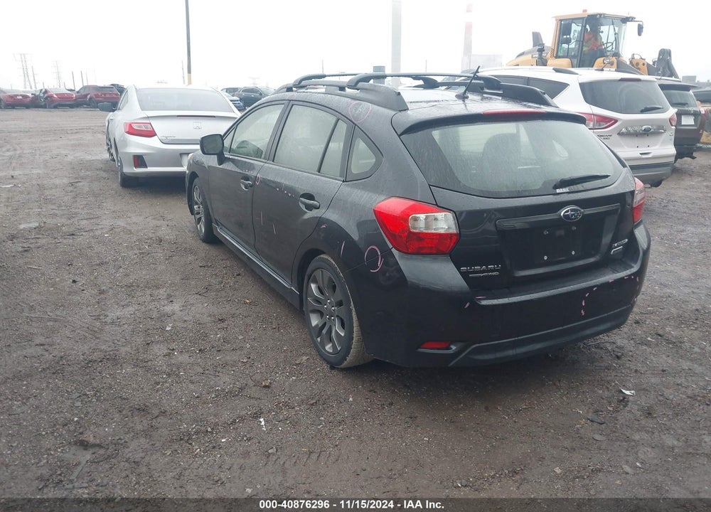 2014 SUBARU IMPREZA 2.0I SPORT PREMIUM VIN: JF1GPAL65E8267651