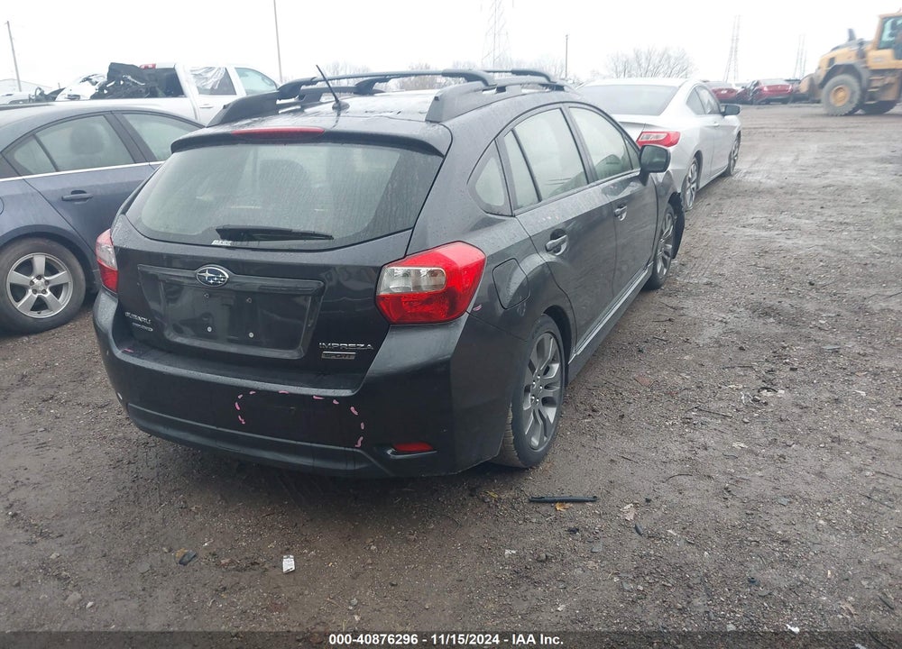 2014 SUBARU IMPREZA 2.0I SPORT PREMIUM VIN: JF1GPAL65E8267651