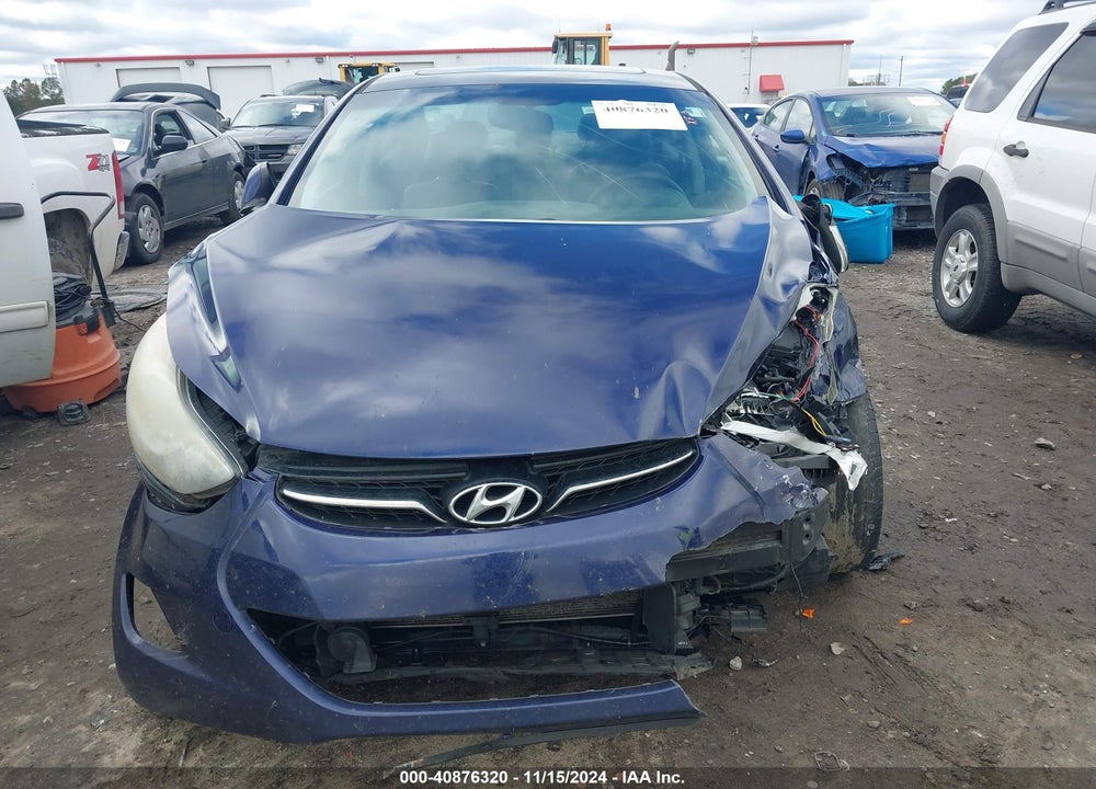 2013 HYUNDAI ELANTRA LIMITED VIN: 5NPDH4AE6DH204287