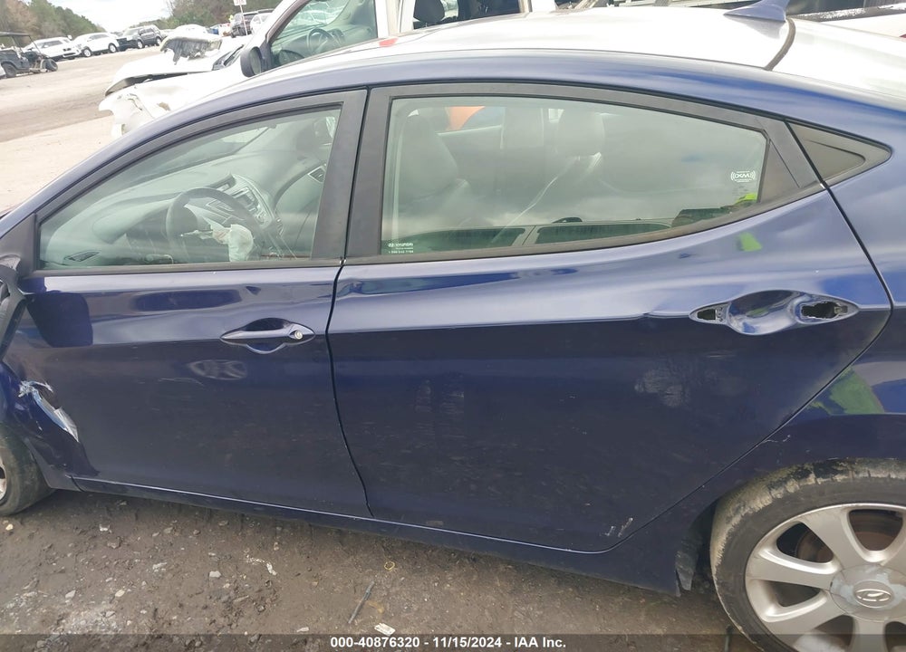 2013 HYUNDAI ELANTRA LIMITED VIN: 5NPDH4AE6DH204287