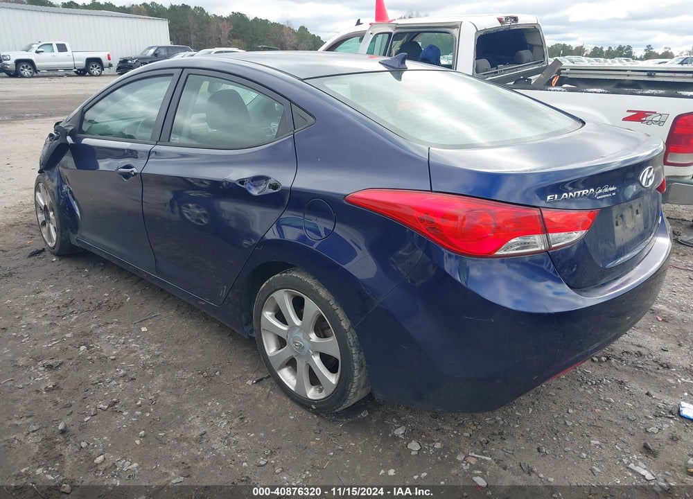 2013 HYUNDAI ELANTRA LIMITED VIN: 5NPDH4AE6DH204287