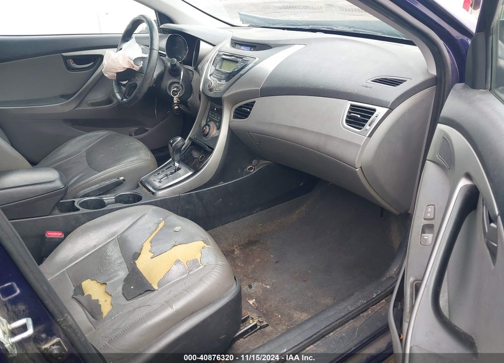 2013 HYUNDAI ELANTRA LIMITED VIN: 5NPDH4AE6DH204287