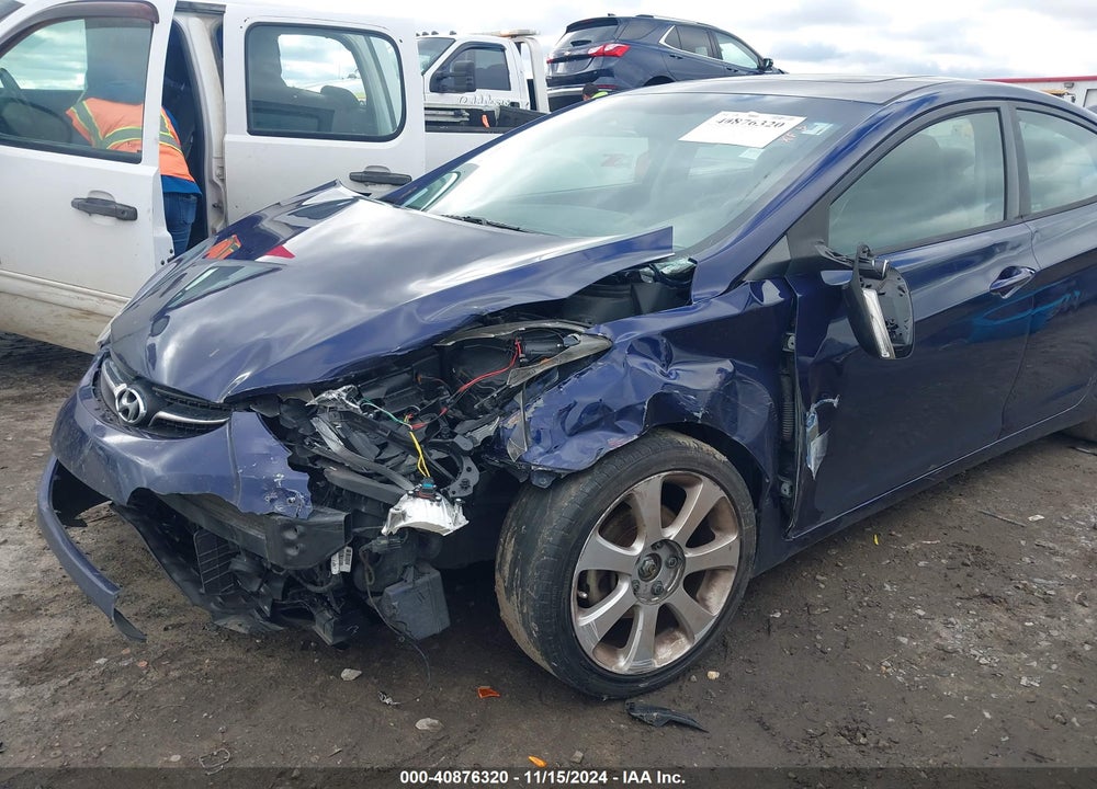 2013 HYUNDAI ELANTRA LIMITED VIN: 5NPDH4AE6DH204287