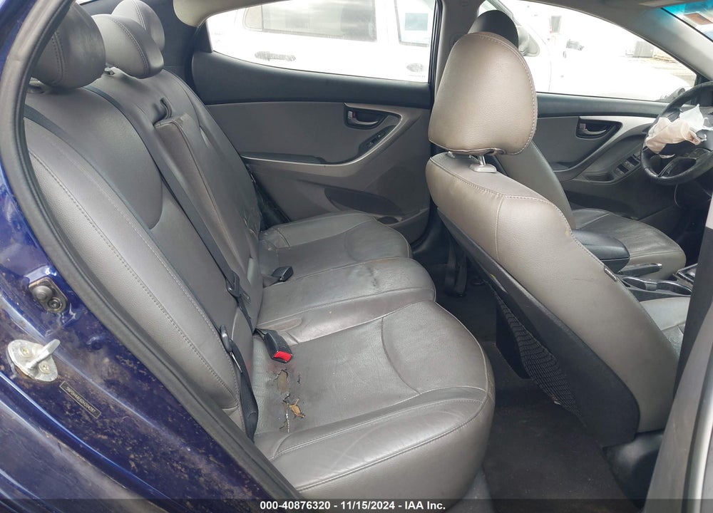 2013 HYUNDAI ELANTRA LIMITED VIN: 5NPDH4AE6DH204287