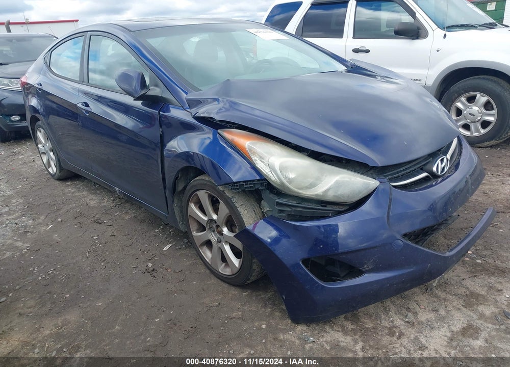 2013 HYUNDAI ELANTRA LIMITED VIN: 5NPDH4AE6DH204287