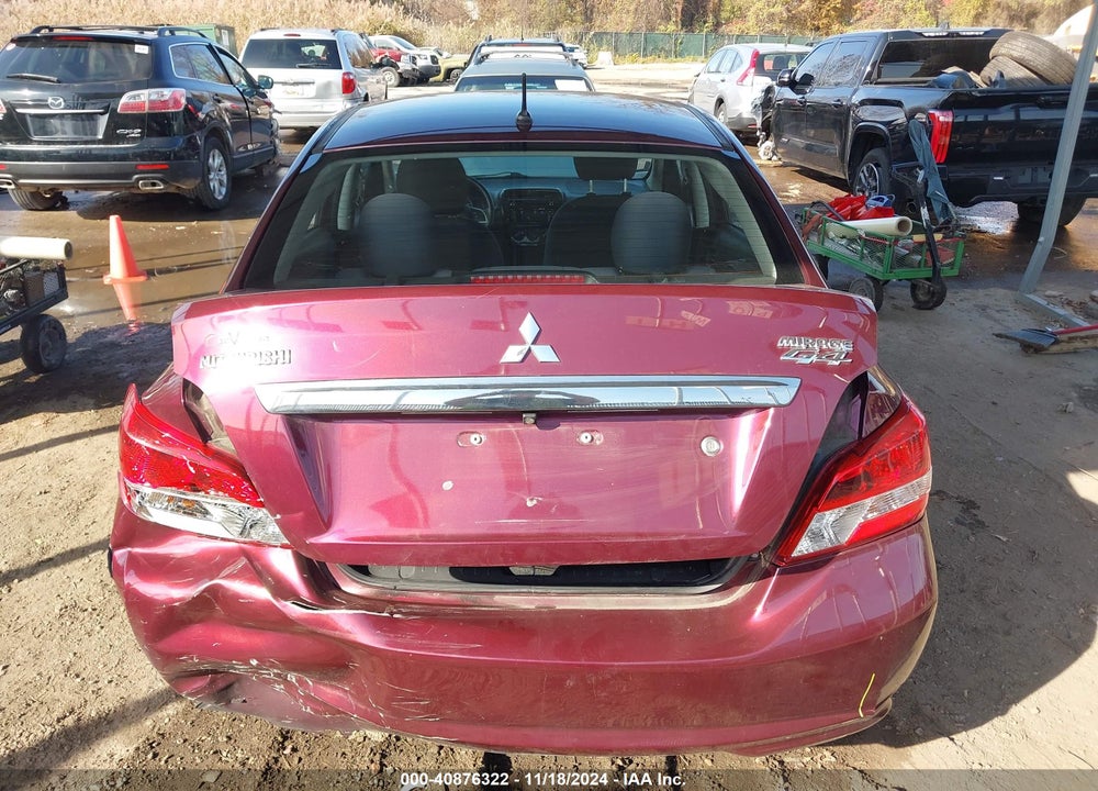2019 MITSUBISHI MIRAGE G4 ES VIN: ML32F3FJ8KHF06193