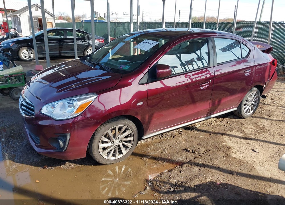2019 MITSUBISHI MIRAGE G4 ES VIN: ML32F3FJ8KHF06193