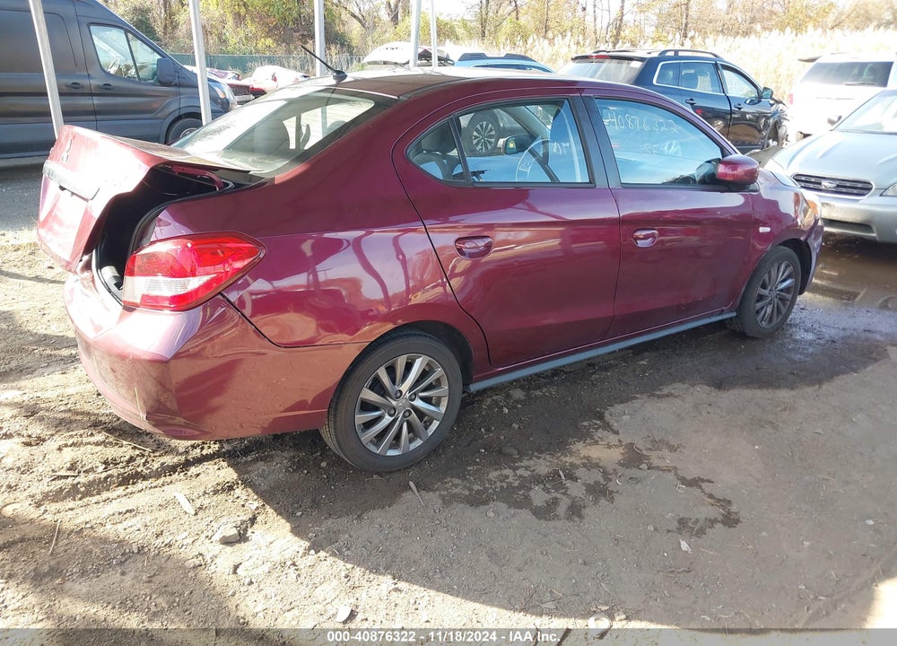 2019 MITSUBISHI MIRAGE G4 ES VIN: ML32F3FJ8KHF06193
