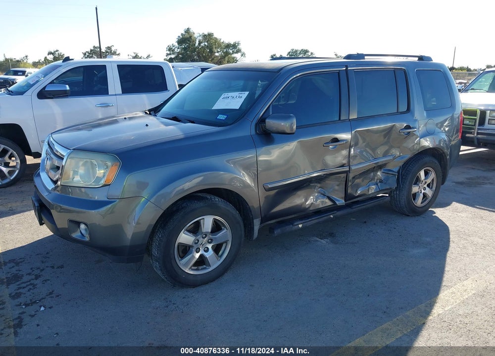 2010 HONDA PILOT EX-L VIN: 5FNYF3H5XAB013635