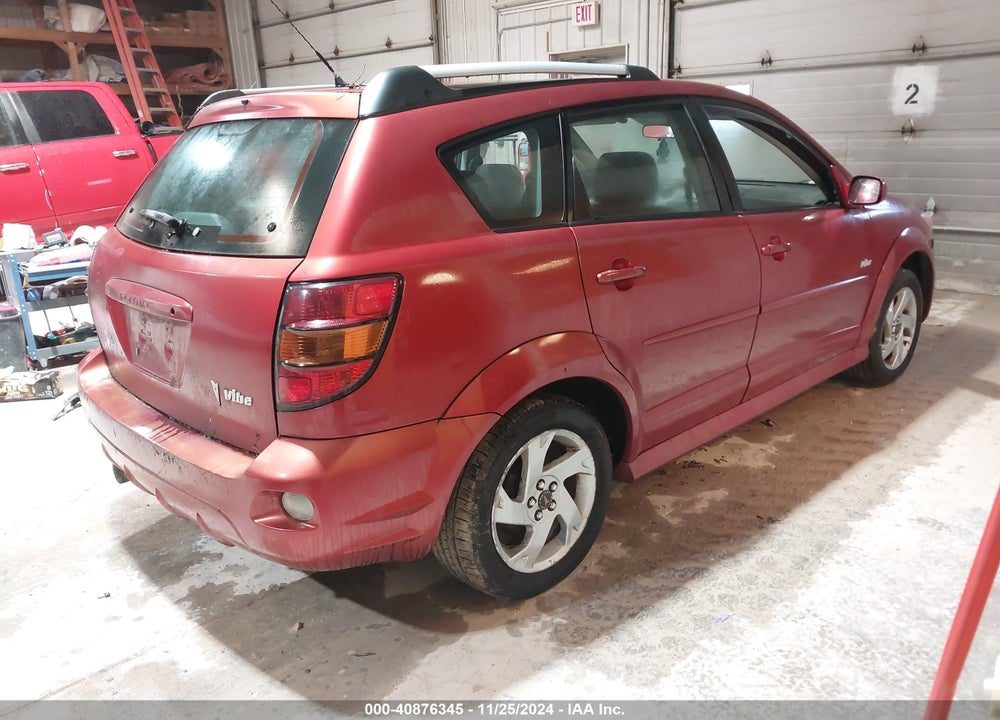 2007 PONTIAC VIBE VIN: 5Y2SL65867Z431014