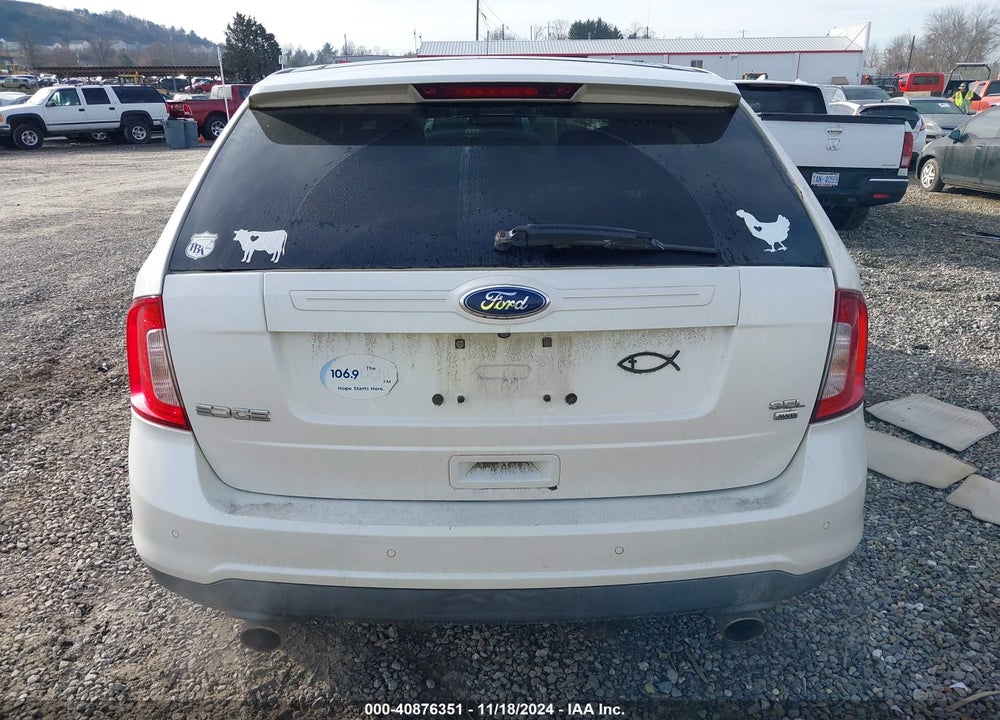 2011 FORD EDGE SEL VIN: 2FMDK4JC3BBB64271