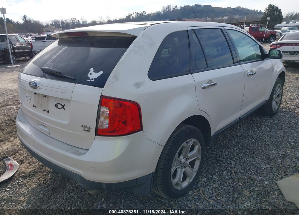2011 FORD EDGE SEL VIN: 2FMDK4JC3BBB64271