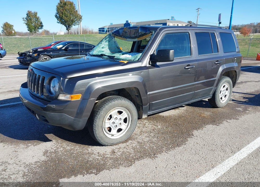 2017 JEEP PATRIOT SPORT 4X4 VIN: 1C4NJRBB3HD104850
