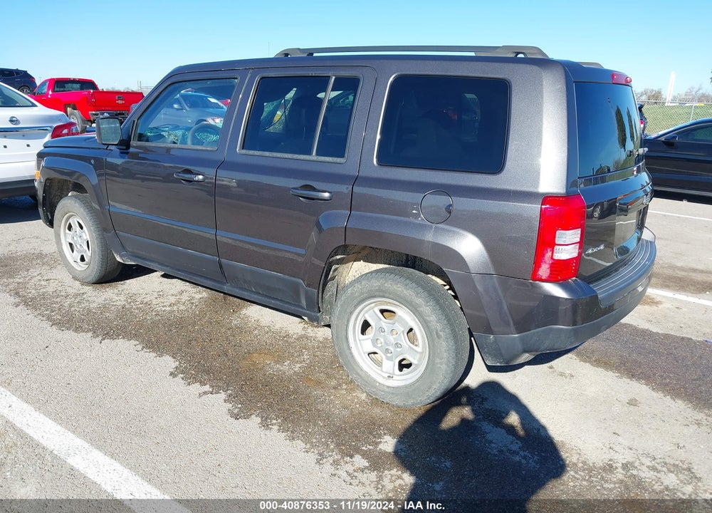 2017 JEEP PATRIOT SPORT 4X4 VIN: 1C4NJRBB3HD104850