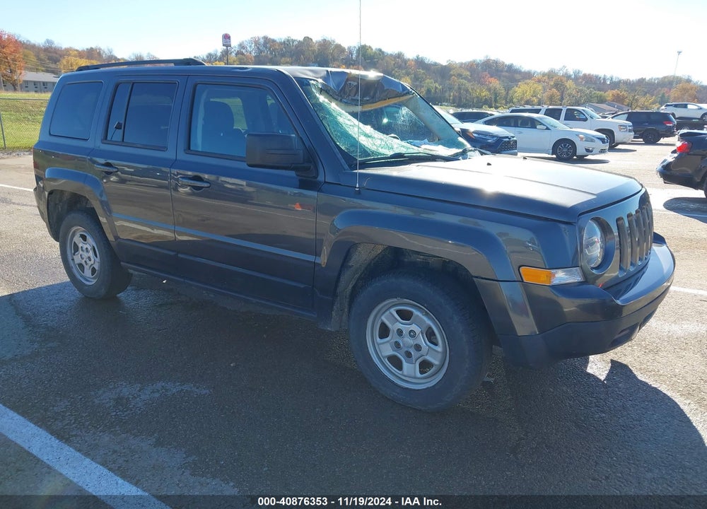 2017 JEEP PATRIOT SPORT 4X4 VIN: 1C4NJRBB3HD104850
