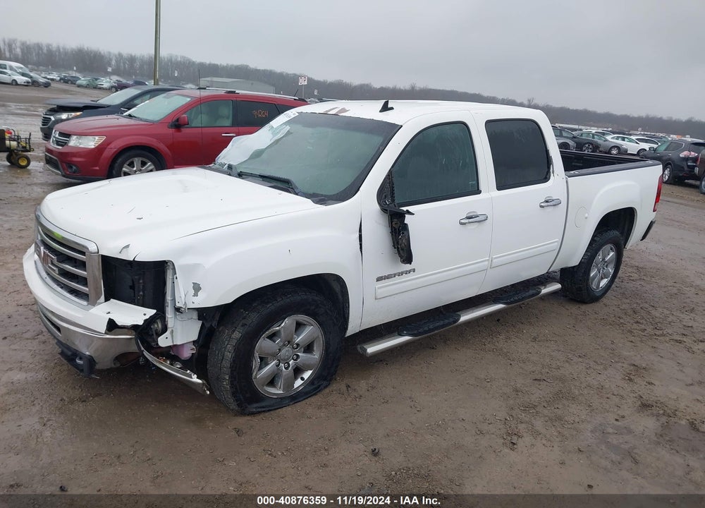 2013 GMC SIERRA 1500 SLE VIN: 3GTP1VE09DG173745