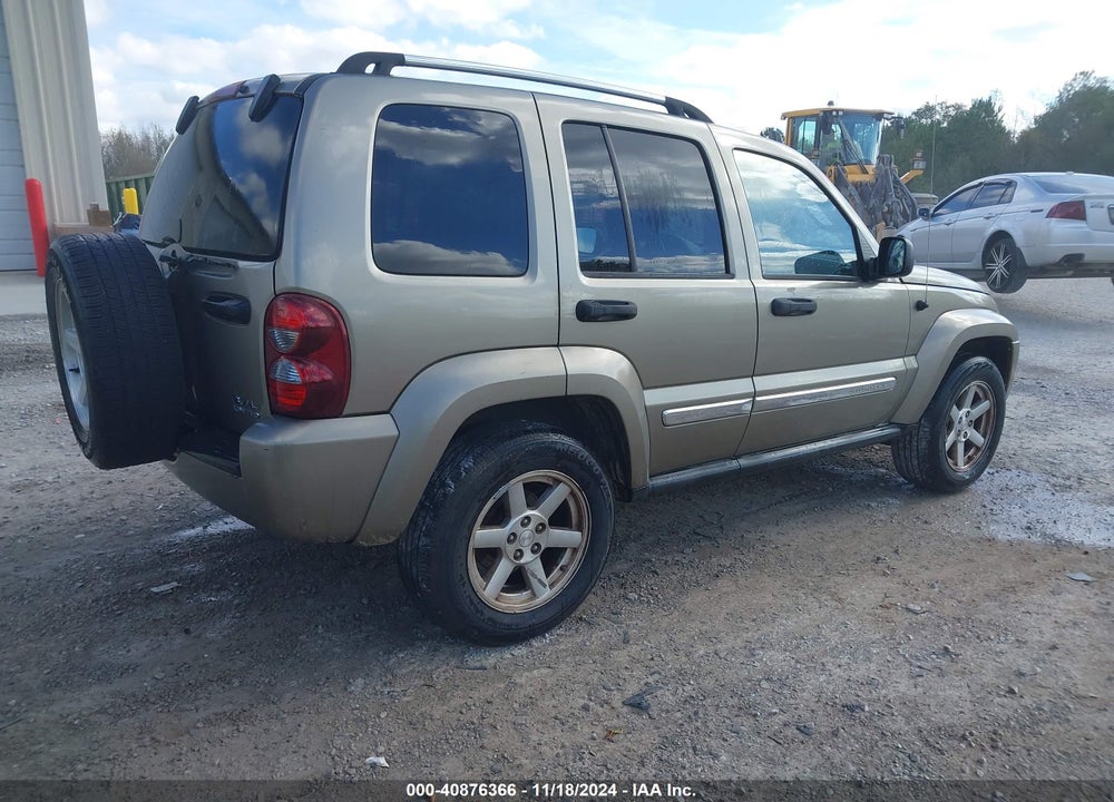 2005 JEEP LIBERTY LIMITED EDITION VIN: 1J4GK58K15W642138
