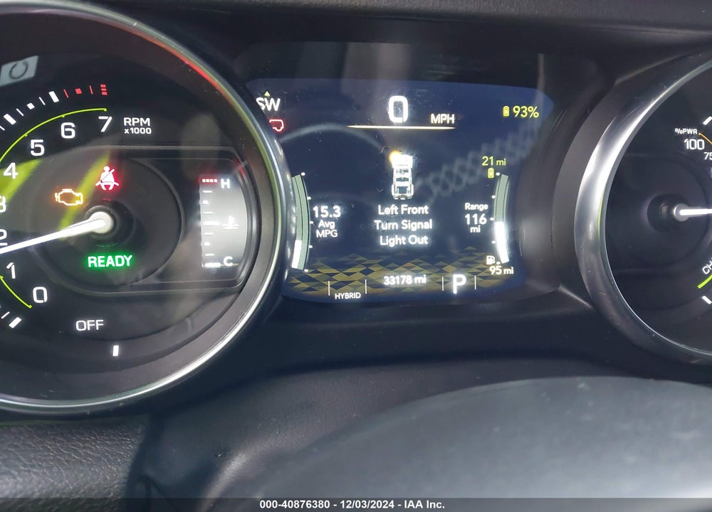 2022 JEEP WRANGLER 4XE UNLIMITED SAHARA 4X4 VIN: 1C4JJXP62NW229594