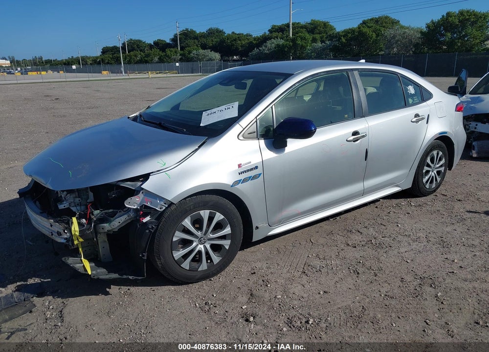 2020 TOYOTA COROLLA HYBRID LE VIN: JTDEBRBE4LJ010767